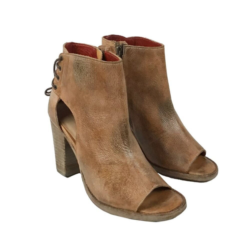 BED STU Tan Rustic Angelique Distressed Boots - Picture 2 of 13